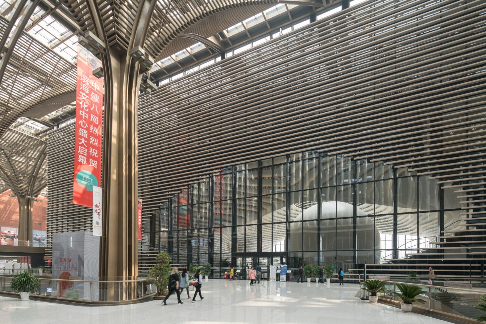 biblioteca publica tianjin